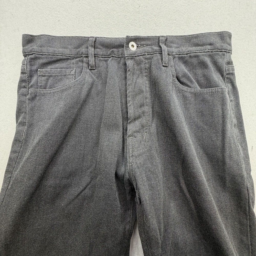 Firetrap‎ Special Projects Men's Gray Corduroy Pants 34 R Regular Fit 5-Pocket